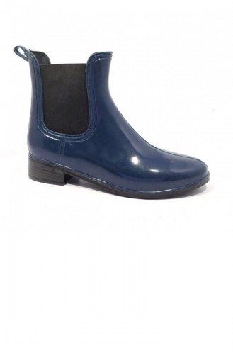 Navy Blue Boots-booties 3473.MM LACIVERT