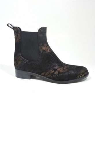 Black Bot-bootie 3471.MM SIYAH