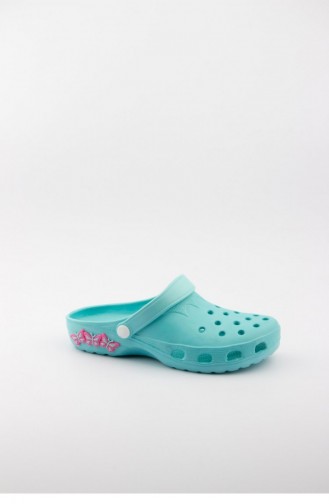 Turquoise Summer slippers 3502.MM TURKUAZ