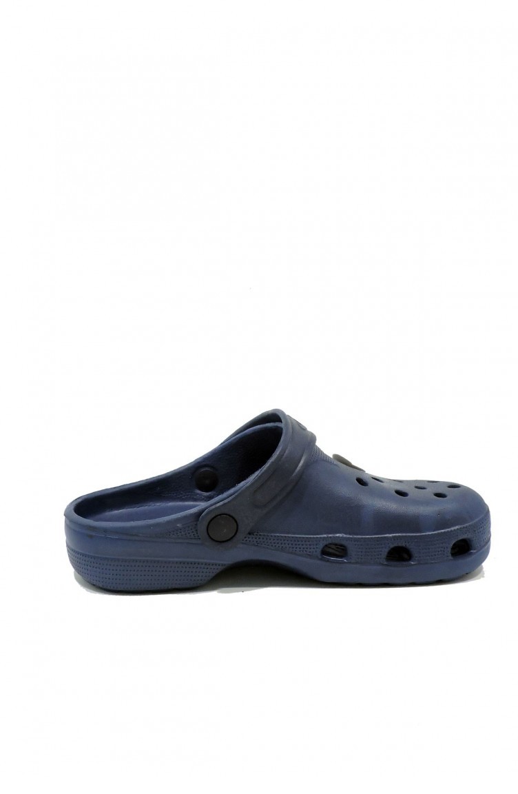 Navy Blue Summer slippers LACIVERT