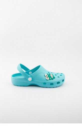 Turquoise Summer slippers 3508.MM TURKUAZ