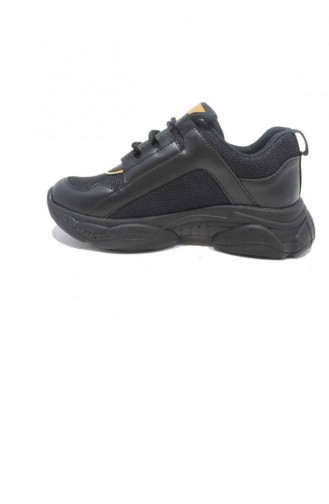 Chaussures Baskets Jaune 3498.MM SIYAH-SARI