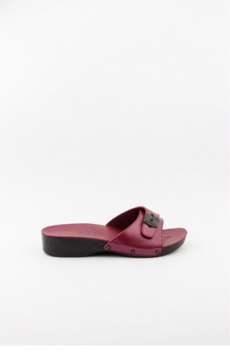 Claret red Woman home slippers 3533.MM BORDO