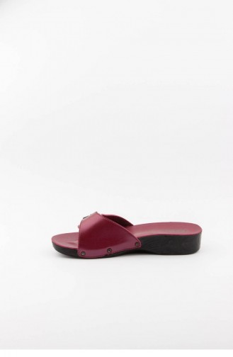 Claret red Woman home slippers 3533.MM BORDO