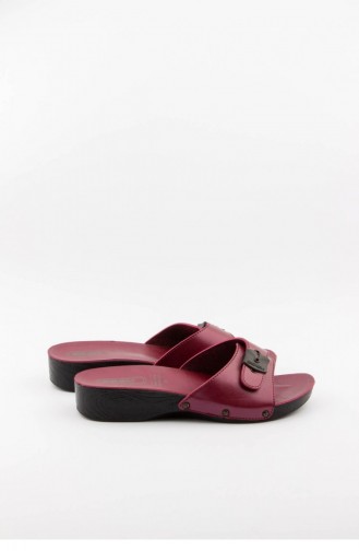 Claret red Woman home slippers 3533.MM BORDO