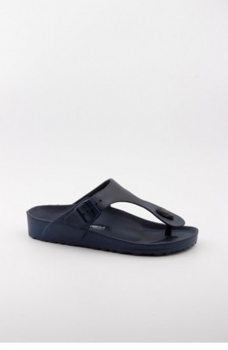 Navy Blue Summer slippers 3431.MM LACIVERT