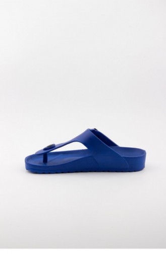 Navy Blue Summer Slippers 3431.MM MAVI