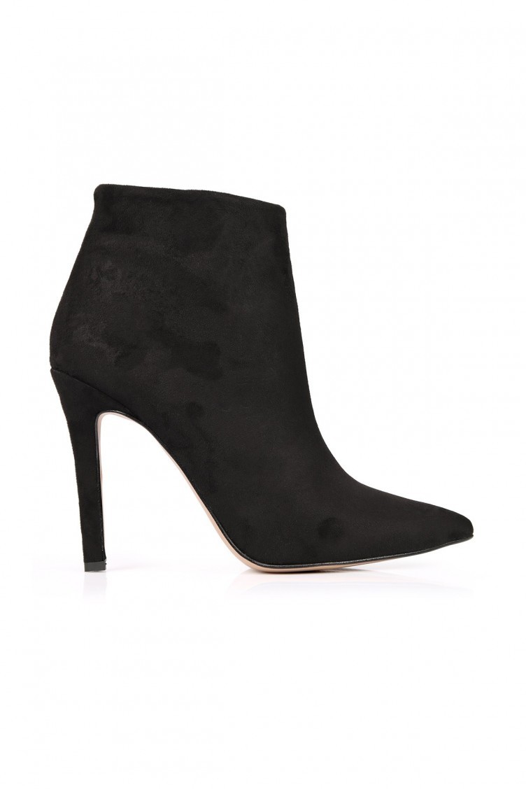 grande bot bootie ince topuk kadin