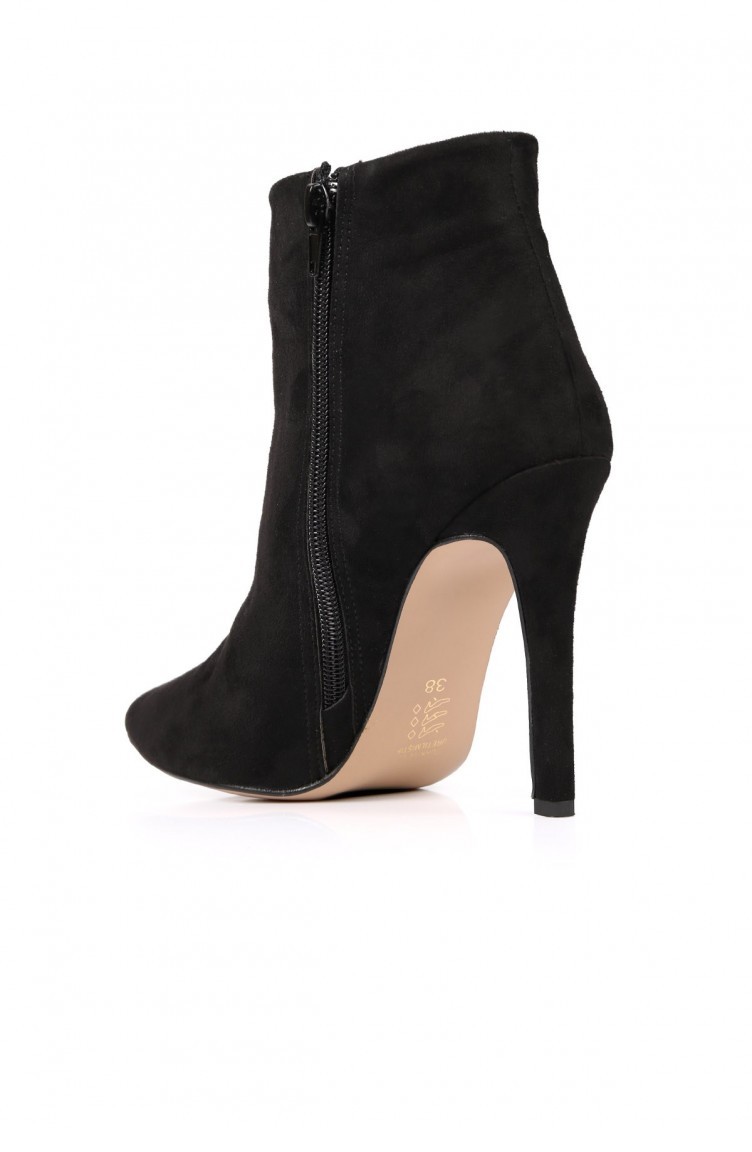 grande bot bootie ince topuk kadin