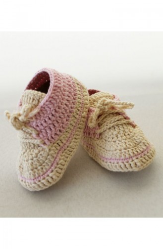 Ecru Baby and Children`s Socks 1201