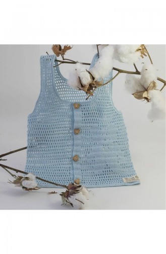 Gilet Bébé Bleu 3142