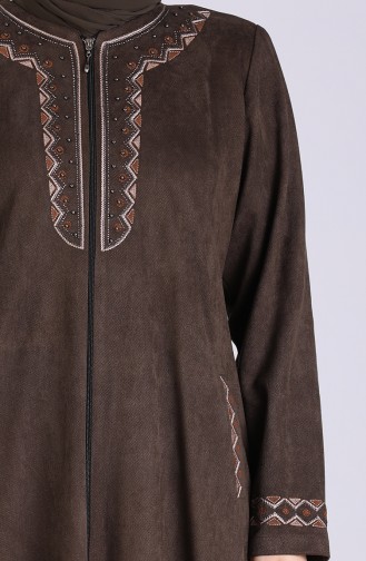 Khaki Abayas 0064-04