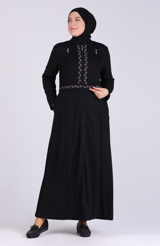 Black Abaya 0960-01