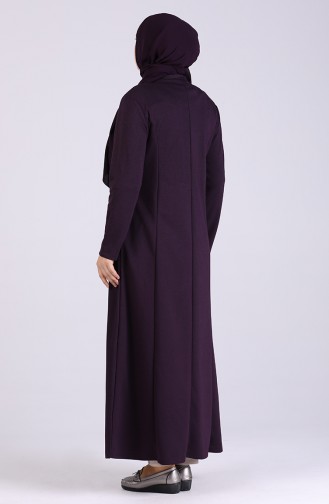 Purple Abaya 0960-03