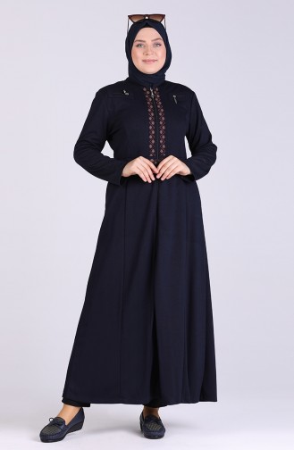 Abayas Bleu Marine 0960-04