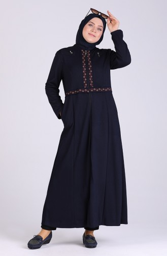 Dunkelblau Abayas 0960-04