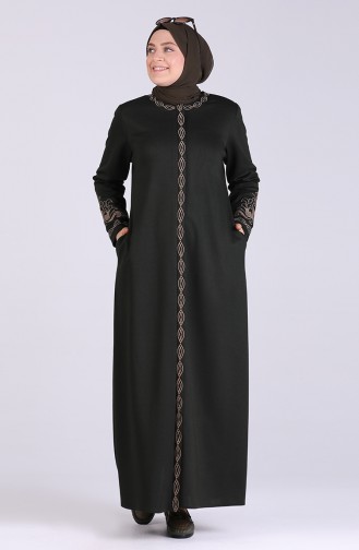 Khaki Abaya 2024-02