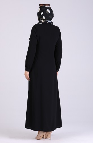 Black Abaya 8042-01