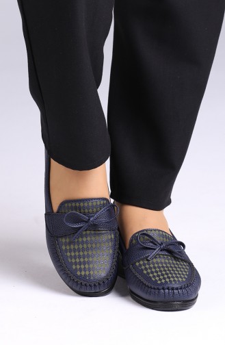 Navy Blue Casual Shoes 0032-02