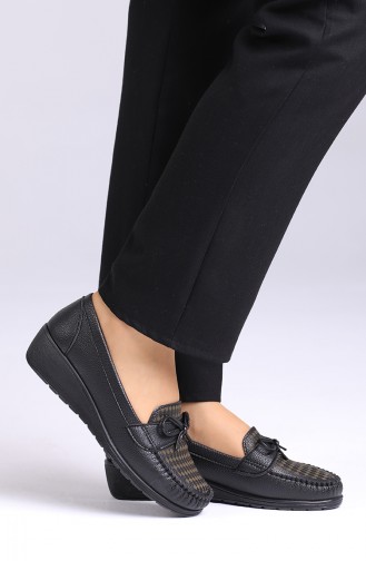 الأحذية الكاجوال أسود 0032-04