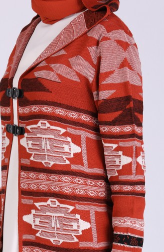 Brick Red Cardigans 4221-03