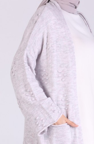 Light Gray Cardigans 1464-01