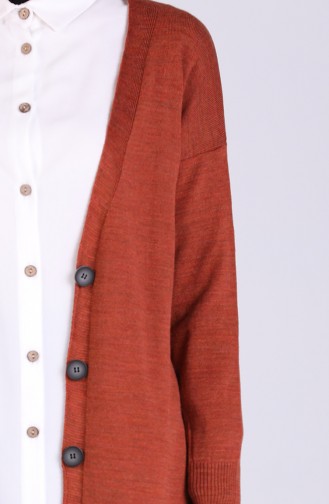 Gilets Couleur cannelle 5032-04