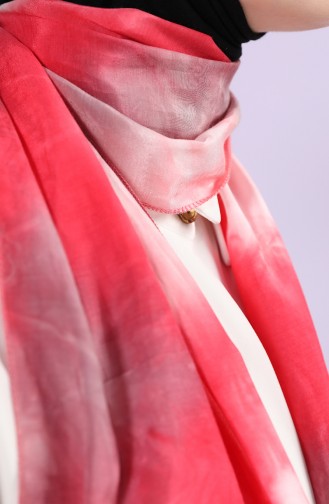 Foulard Rouge corail 61582-01