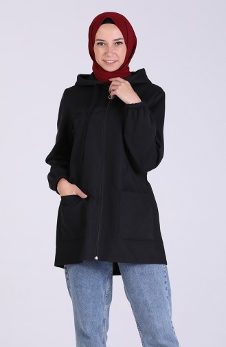 معطف أسود 1004-02