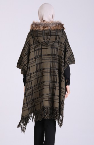 Khaki Poncho 4259-04