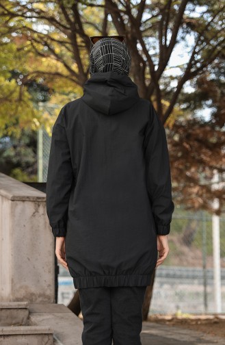 Imperméable Noir 1470-04