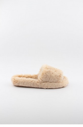 Beige Woman home slippers 3549.MM BEJ