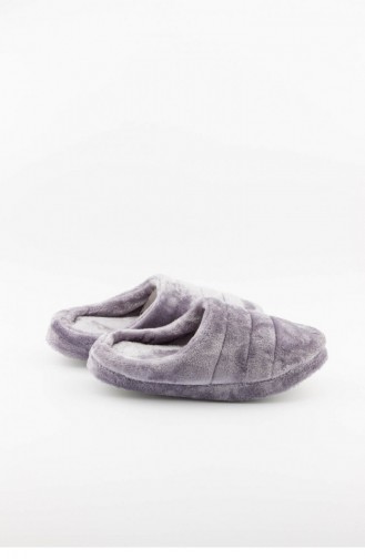 Gray Women`s House Slippers 3548.MM GRI