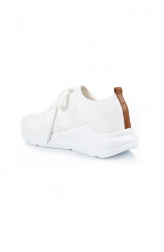Life Beyaz Triko Sneaker 104020049236
