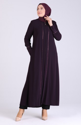 Purple Abaya 1044-01