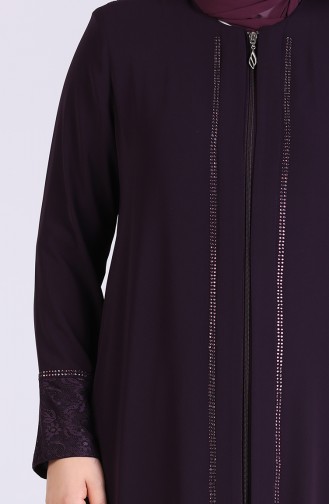 Purple Abaya 1044-01