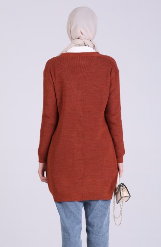 Cinnamon Color Cardigans 5034-02