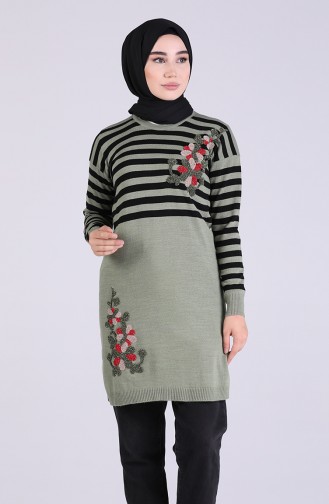 Green Almond Sweater 1466-07