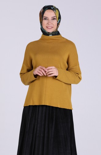 Ölgrün Pullover 5002-01