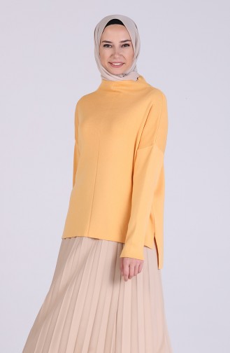 Apricot Color Sweater 5002-04