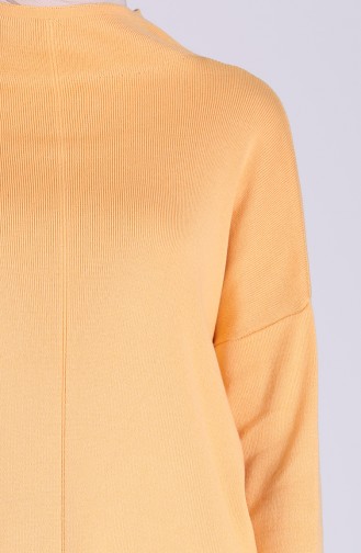 Aprikosen-Farbe Pullover 5002-04