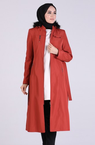 Hooded Fur Coat 4924-03 Tile 4924-03