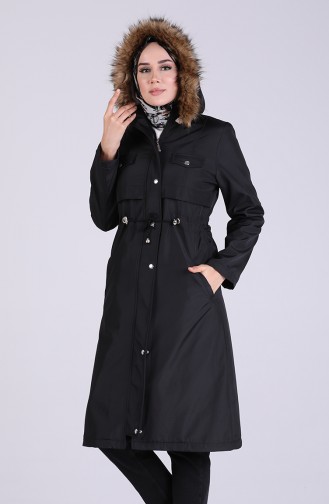 Hooded Coat 9051-05 Black 9051-05