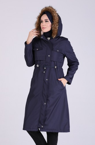 Dunkelblau Coats 9051-06