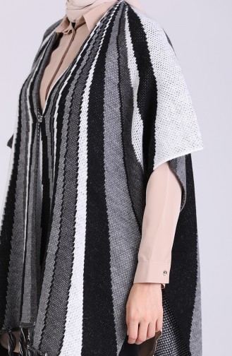 Gray Poncho 4251-02