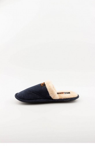 Navy Blue Woman home slippers 3561.MM LACIVERT