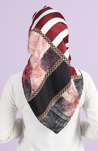 Claret Red Scarf 10115-04