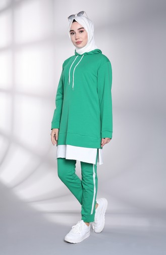 Green Tracksuit 20038A-07