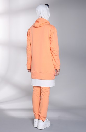 Pale Orange Tracksuit 20038A-11