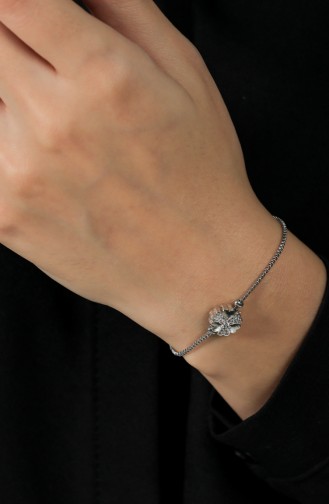 Silver Gray Bracelet 147-01